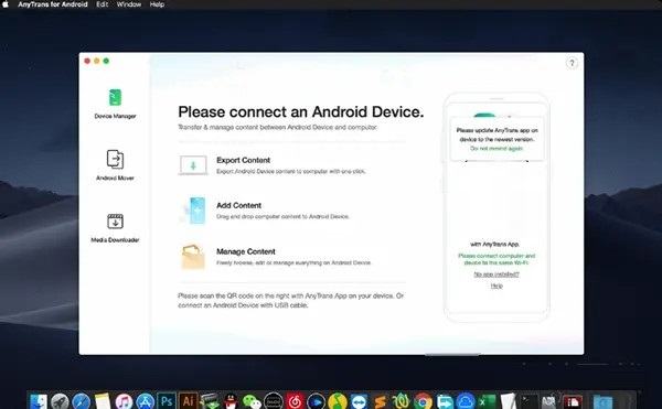 AnyTrans for Android MAC截图