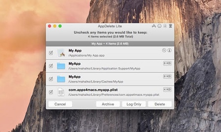 Appdelete Mac截图