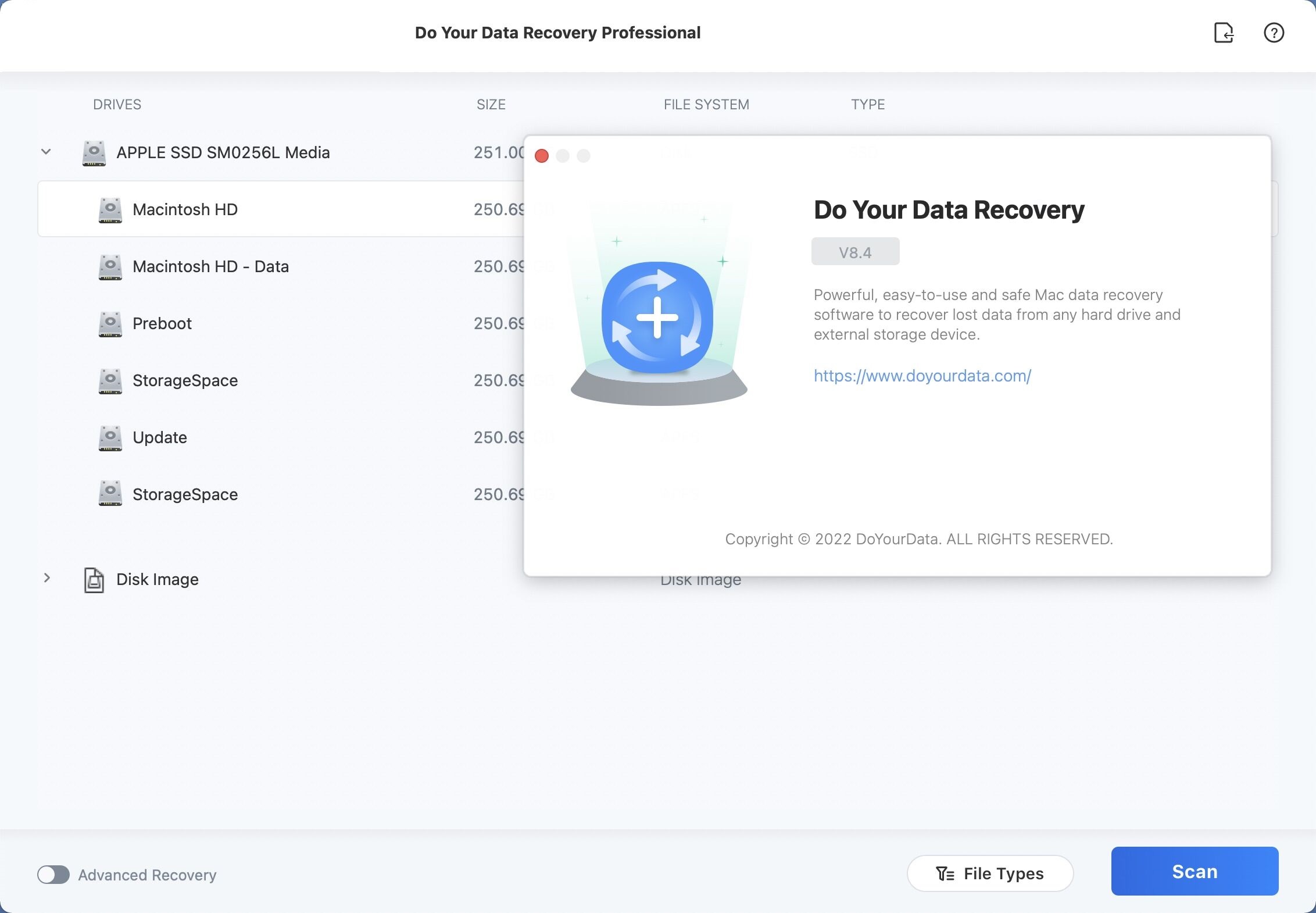 Do Your Data Recovery Mac截图