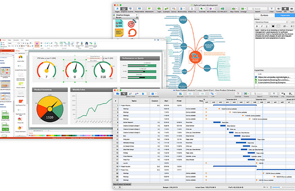 ConceptDraw Office Mac截图