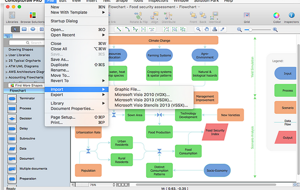 ConceptDraw Office Mac截图