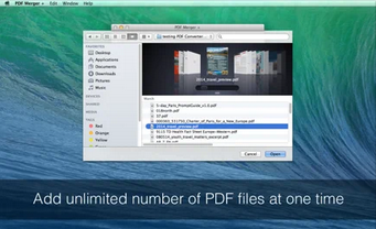 PDF Merger Mac截图