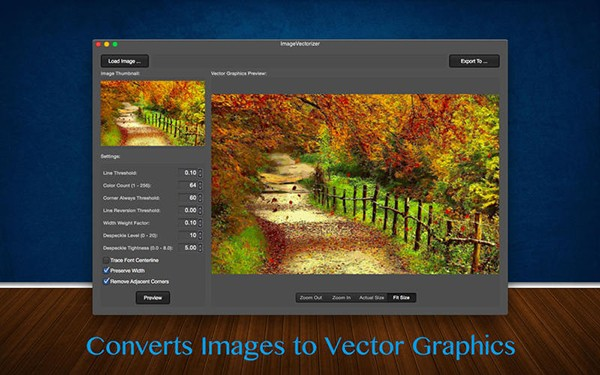 Image Vectorizer for Mac截图