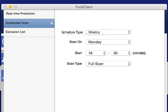 FortiClient Mac截图