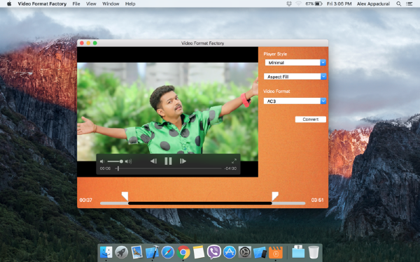 Video Format Factory Mac截图