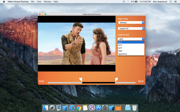 Video Format Factory Mac截图