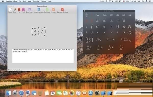 Equation Editor Mac截图