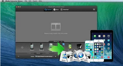 iSkysoft iMedia Converter Deluxe Mac截图