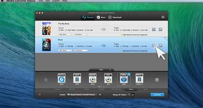 iSkysoft iMedia Converter Deluxe Mac截图