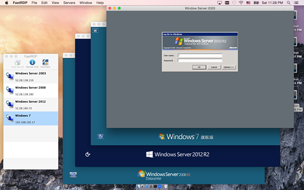 FastRDP Mac截图