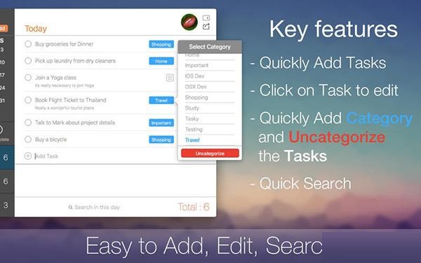 Tasky Mac截图