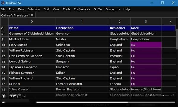 Modern CSV Mac截图