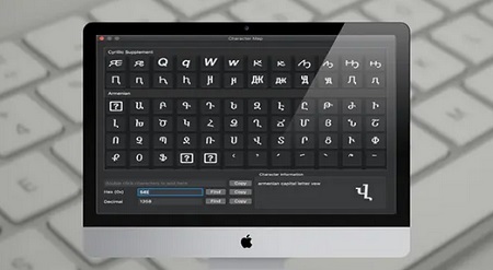CharMap Mac截图