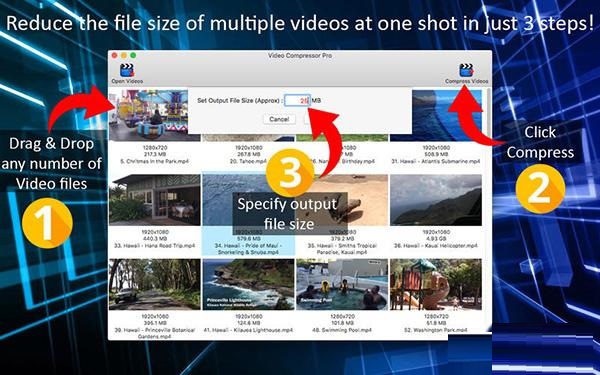 Video Compressor Pro Mac截图