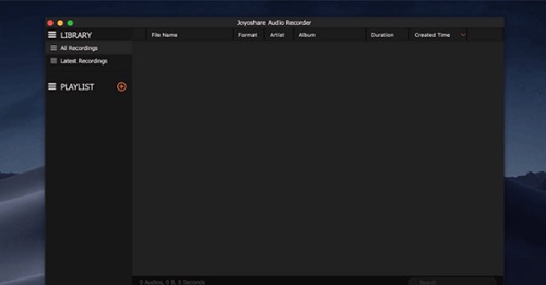 Joyoshare Audio Recorder for Mac截图