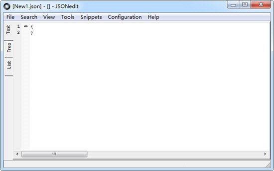 json编辑器截图