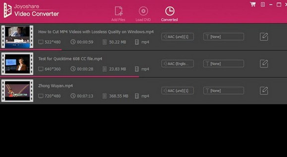 Joyoshare Video Converter Mac截图