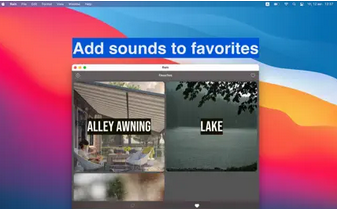 Rain Sounds Mac截图