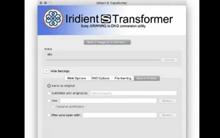 Iridient O Transformer Mac截图