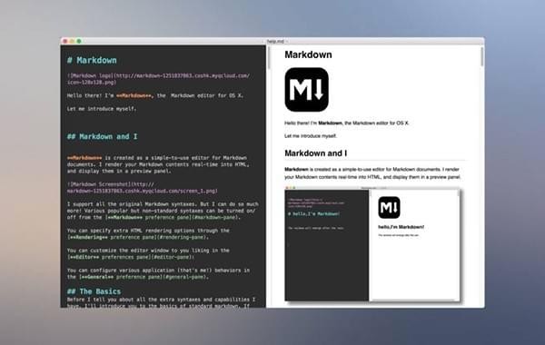 MarkDown专注写作Mac截图