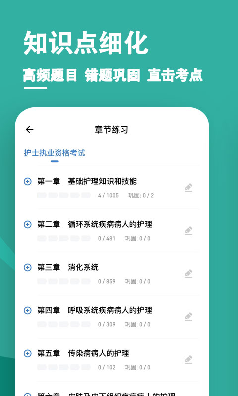 执业护士练题狗截图
