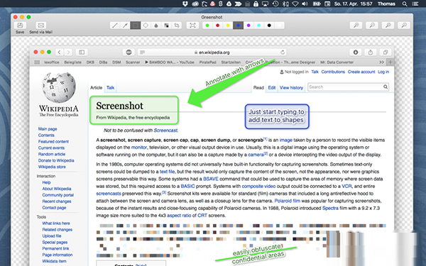 Greenshot for mac截图