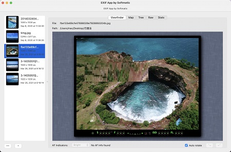 EXIF App Mac截图