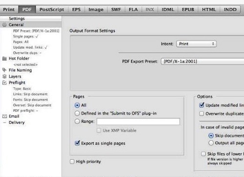 Output Factory for mac截图