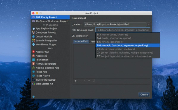 JetBrains PhpStorm Mac截图