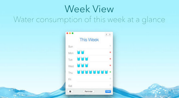 WaterApp Mac截图