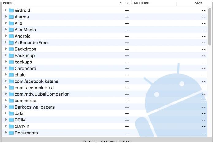 Android File Transfer Mac截图