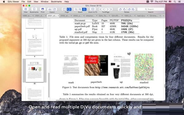 Enolsoft DjVu Viewer Mac截图