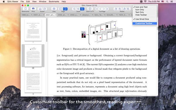 Enolsoft DjVu Viewer Mac截图