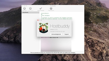 Hostbuddy Mac截图