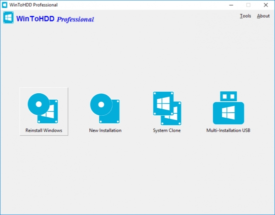 WinToHDD Professional截图