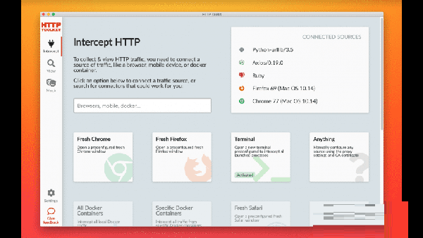 HTTP Toolkit Mac截图