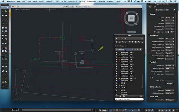 AutoCAD 2015 Mac截图