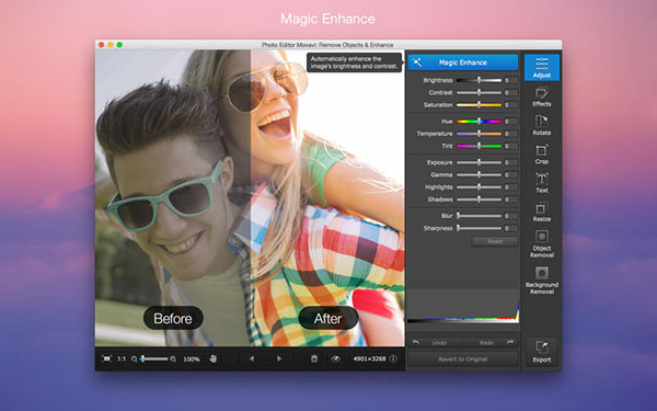 Movavi Photo Editor for Mac截图