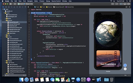 Xcode 7 Mac截图