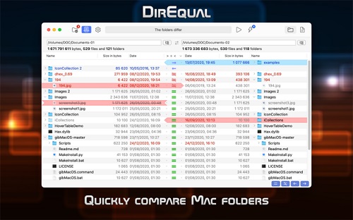 DirEqual for Mac截图