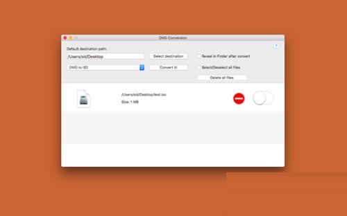 DMG Conversion for Mac截图