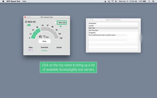 WiFi Speed Test Mac截图