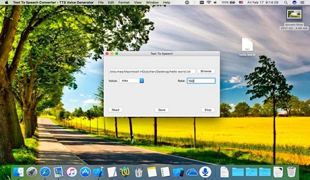 文本语音转换器Mac截图