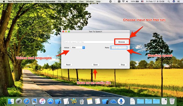 文本语音转换器Mac截图