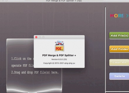 PDF Merge PDF Splitter for Mac截图