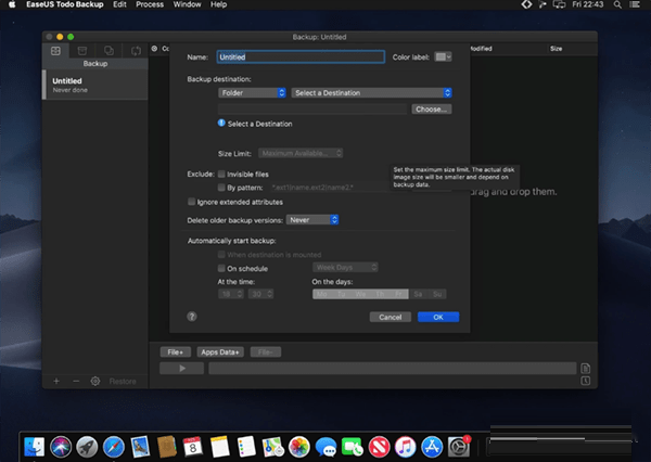 EaseUS Todo Backup Mac截图
