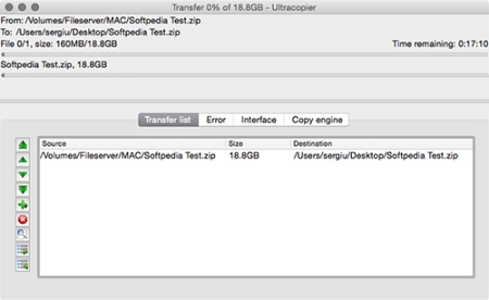 Ultracopier Mac截图