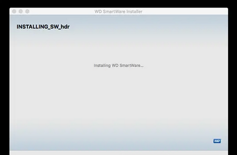 WD SmartWare Mac截图