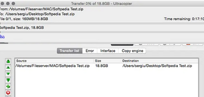 Ultracopier Mac截图