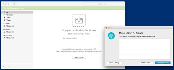 Receipts Mac截图